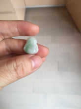 Load image into Gallery viewer, 100% Natural type A green/white small happy buddha jadeite Jade pendant necklace group BP111
