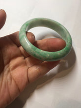 Load image into Gallery viewer, 52.3mm Certified Type A 100% Natural sunny green yellow white Jadeite bangle PC164-8128
