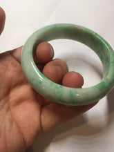 Load image into Gallery viewer, 52.3mm Certified Type A 100% Natural sunny green yellow white Jadeite bangle PC164-8128

