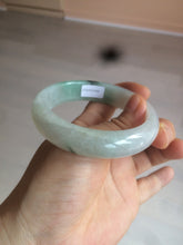 Load image into Gallery viewer, 55.6mm Certified type A 100% Natural icy watery light green Jadeite bangle AY24-1699
