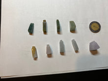 Load image into Gallery viewer, 100% Natural sunny green/purple scale weight safety guidance jadeite Jade pendant Q124
