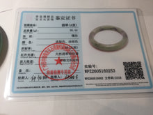 Load image into Gallery viewer, 56.5mm Certified Type A 100% Natural Woodland Green Jadeite Bangle BH234-0253
