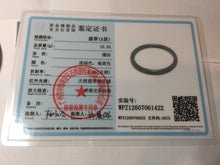 Load image into Gallery viewer, 54.2mm Type A 100% Natural Light Green/Gray/Black/Brown “Reed Flowers &amp; Snow” Guatemala Slim Round Cut Jadeite Bangle PJ129-1422
