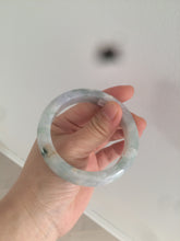 Load image into Gallery viewer, 53.4mm Certified Type A 100% Natural green/white/purple Jadeite Jade bangle AX42-7719
