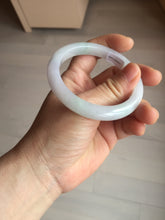 Load image into Gallery viewer, 54.7mm certified type A100% Natural green purple Jadeite Jade bangle BM35-0251
