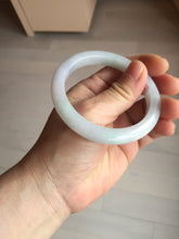 Load image into Gallery viewer, 54.7mm certified type A100% Natural green purple Jadeite Jade bangle BM35-0251

