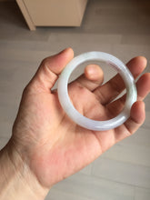 Load image into Gallery viewer, 54.7mm certified type A100% Natural green purple Jadeite Jade bangle BM35-0251
