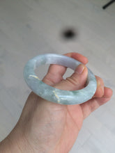 Load image into Gallery viewer, 54.4mm Certified Type A 100% Natural green/white/purple Jadeite Jade bangle AX43-7720
