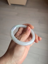 Load image into Gallery viewer, 54.6mm Certified 100% natural Type A white/green/purple jadeite jade bangle AM33-0255
