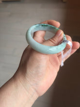 Load image into Gallery viewer, 52.5mm Certificated  Type A100% sunny green/dark green Jadeite Jade bangle F06-5007
