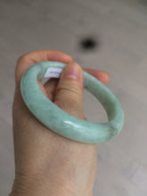 Load image into Gallery viewer, 56.4mm 100% natural Type A sunny green/brown/white jadeite jade bangle AX47-2831
