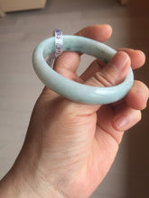 Load image into Gallery viewer, 52.5mm Certificated  Type A100% sunny green/dark green Jadeite Jade bangle F06-5007
