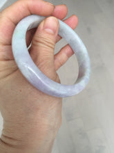 Load image into Gallery viewer, 57.5mm Certified Type A 100% Natural sunny green purple white jadeite Jade bangle BS99-2535
