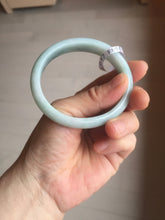 Load image into Gallery viewer, 52.5mm Certificated  Type A100% sunny green/dark green Jadeite Jade bangle F06-5007
