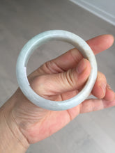 Load image into Gallery viewer, 54.5mm Certified 100% natural Type A light green white yellow jadeite jade bangle AX137-0804
