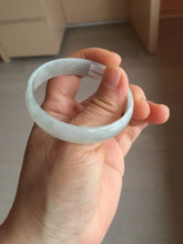 Load image into Gallery viewer, 51.8mm certified Type A 100% Natural light green clear white thin style Jadeite jade bangle PH47-9643
