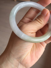 Load image into Gallery viewer, 55.2mm certified 100% natural Type A light green yellow purple round cut jadeite jade bangle PA235-9860
