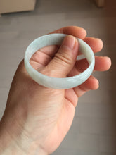 Load image into Gallery viewer, 51.8mm certified Type A 100% Natural light green clear white thin style Jadeite jade bangle PH44-9646
