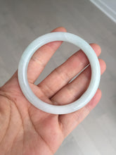 Load image into Gallery viewer, Shopify only 5385mm Certified 100% natural Type A light green white jadeite jade bangle AX135-0224 add on item
