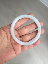 Load image into Gallery viewer, Shopify only 5385mm Certified 100% natural Type A light green white jadeite jade bangle AX135-0224 add on item
