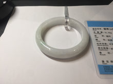 Load image into Gallery viewer, 53mm certified 100% natural Type A white/sunny green/red Jadeite jade bangle AE264-8013
