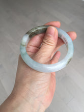 Load image into Gallery viewer, 53mm certified 100% natural Type A light green brown jadeite jade bangle AX133-7691
