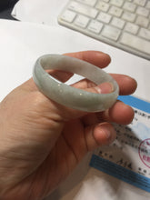 Load image into Gallery viewer, 51.8mm certified Type A 100% Natural light green clear white thin style Jadeite jade bangle PH44-9646
