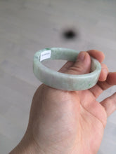 Load image into Gallery viewer, 50.5mm Certified type A 100% Natural sunny green/purple square Jadeite Jade bangle AZ58-7270
