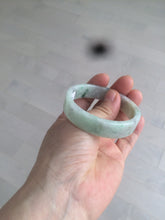 Load image into Gallery viewer, 50.5mm Certified type A 100% Natural sunny green/purple square Jadeite Jade bangle AZ58-7270
