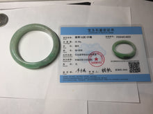 Load image into Gallery viewer, 52.9mm certified 100% natural Type A sunny green  jadeite jade bangle PB163-4653
