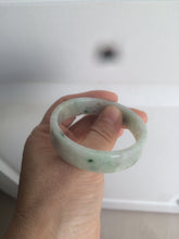 Load image into Gallery viewer, 50.5mm Certified type A 100% Natural sunny green/purple square Jadeite Jade bangle AZ58-7270
