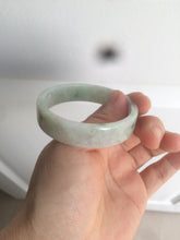 Load image into Gallery viewer, 50.5mm Certified type A 100% Natural sunny green/purple square Jadeite Jade bangle AZ58-7270
