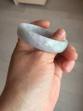 Load image into Gallery viewer, 51.2mm Certified  Type A 100% Natural light green purple jadeite jade bangle AA100-9100
