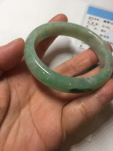 Load image into Gallery viewer, 52.9mm certified 100% natural Type A sunny green  jadeite jade bangle PB163-4653
