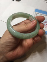 Load image into Gallery viewer, 52.9mm certified 100% natural Type A sunny green  jadeite jade bangle PB163-4653
