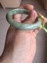 Load image into Gallery viewer, 48.9mm CertificatedType A 100% Natural green/yellow jadeite jade bangle F113-7245
