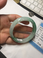 Load image into Gallery viewer, 54.3mm certified 100% natural Type A sunny green  jadeite jade bangle PB164-4654
