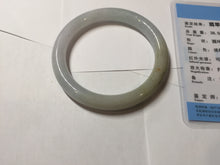 Load image into Gallery viewer, 55.2mm certified 100% natural Type A light green yellow purple round cut jadeite jade bangle PA235-9860
