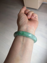 Load image into Gallery viewer, 54.3mm certified 100% natural Type A sunny green  jadeite jade bangle PB164-4654
