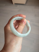 Load image into Gallery viewer, 51mm Certified Type A 100% Natural icy light green oval jadeite jade bangle BK94-7735
