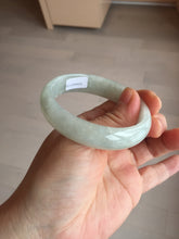 Load image into Gallery viewer, 51mm Certified Type A 100% Natural icy light green oval jadeite jade bangle BK94-7735
