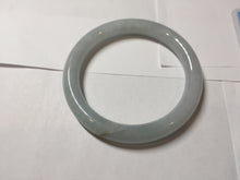 Load image into Gallery viewer, 55mm certified 100% natural Type A light green purple round cut jadeite jade bangle PA236-9871

