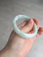 Load image into Gallery viewer, 51mm Certified Type A 100% Natural icy light green oval jadeite jade bangle BK94-7735
