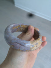 Load image into Gallery viewer, 57.8mm 100% natural red/orange/purple/pink chubby Sardonyx(战国红) bangle SY72
