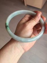 Load image into Gallery viewer, 80mm certified Type A 100% Natural synny green purple yellow(FU LU SHOU 福禄寿) plus size Jadeite Jade bangle BG212-5428

