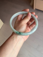 Load image into Gallery viewer, 80mm certified Type A 100% Natural synny green purple yellow(FU LU SHOU 福禄寿) plus size Jadeite Jade bangle BG212-5428
