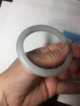 Load image into Gallery viewer, 54.6mm Certified 100% natural Type A white/green/purple jadeite jade bangle AM33-0255
