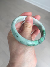 Load image into Gallery viewer, Shopify only. 56.5mm certified 100% natural type A dark green sunny green jadeite jade bangle BH82-8224
