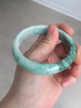Load image into Gallery viewer, Shopify only. 56.5mm certified 100% natural type A dark green sunny green jadeite jade bangle BH82-8224
