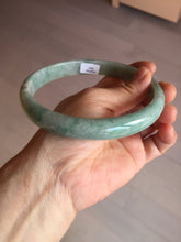 Load image into Gallery viewer, 80mm certified Type A 100% Natural light green plus size Jadeite Jade bangle BG211-5427
